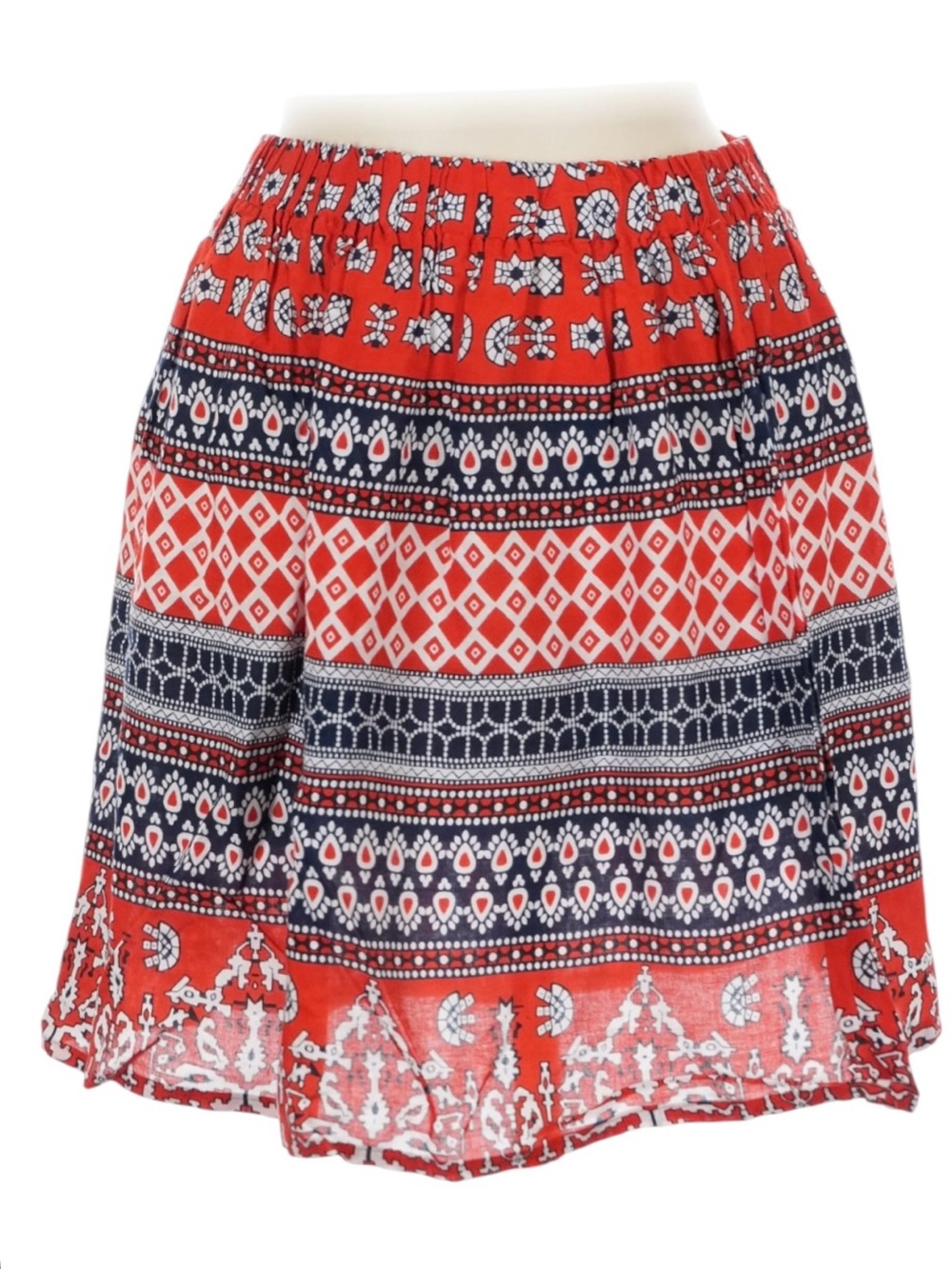 NWT! RAGA Boho Print Pull-On Mini Skirt. Size Medium.